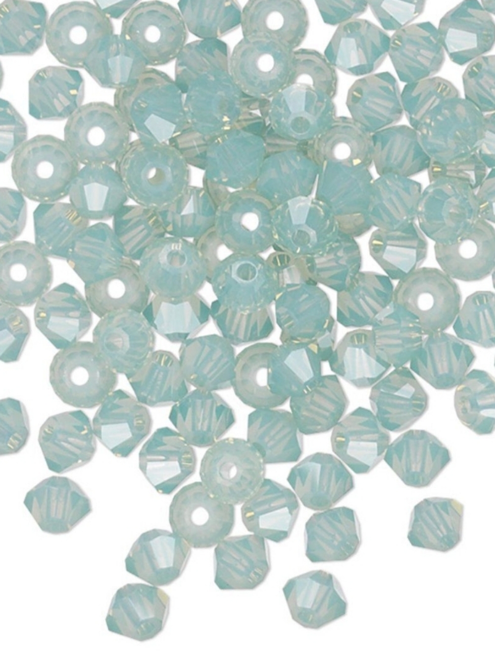 1440 Swarovski Pacific Opal 5301 Bicone Beads 3mm Transparent